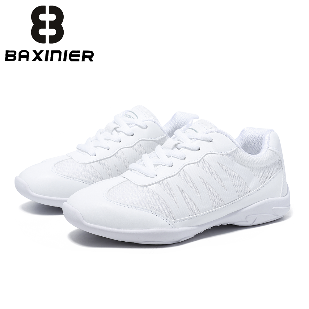 Badminton Grip - BAXINIER Kızlar Beyaz Tezahürat Spor Ayakkabıları