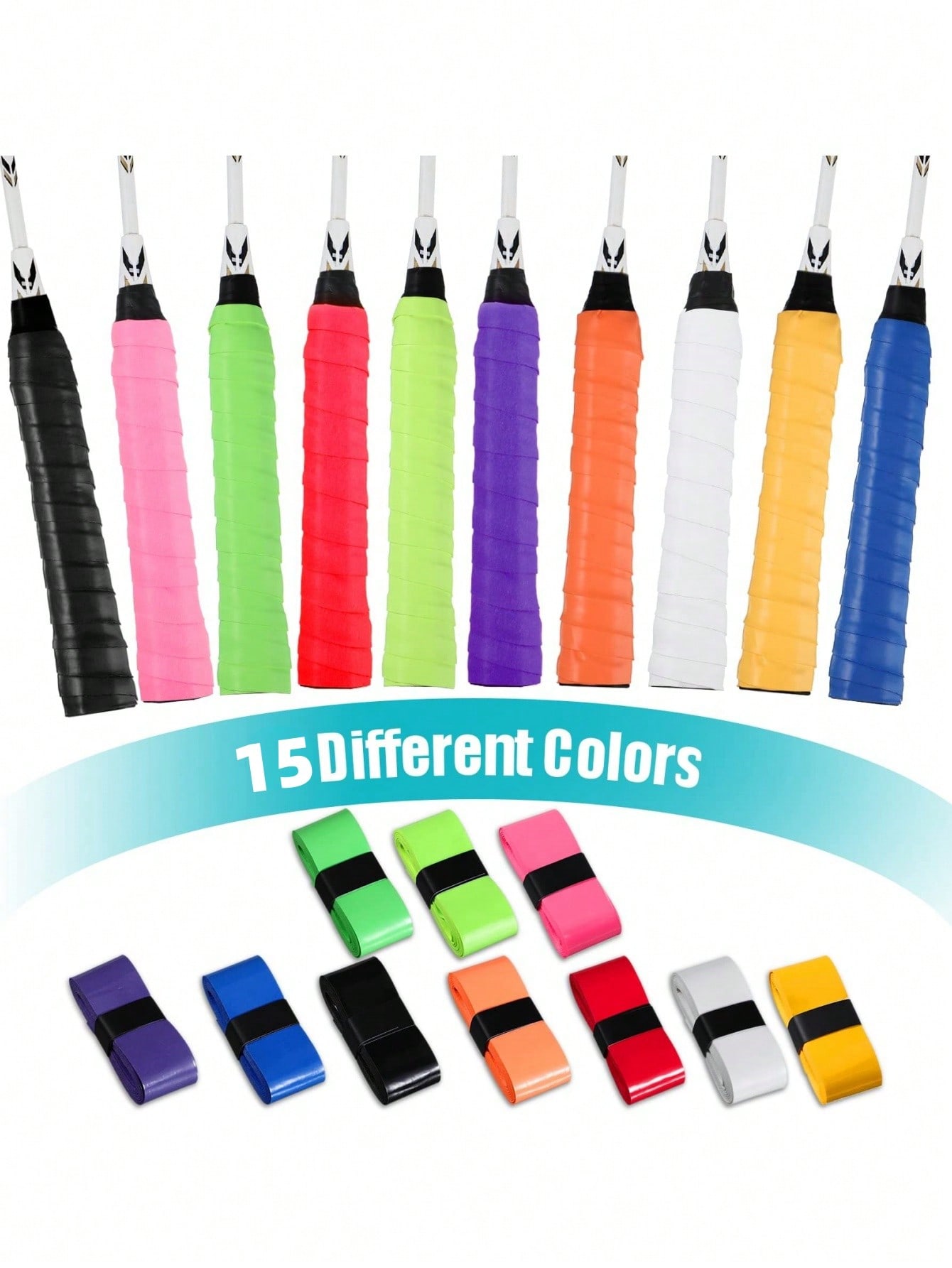 Badminton Grip - PU Tenis Badminton Overgrip Kuru ter