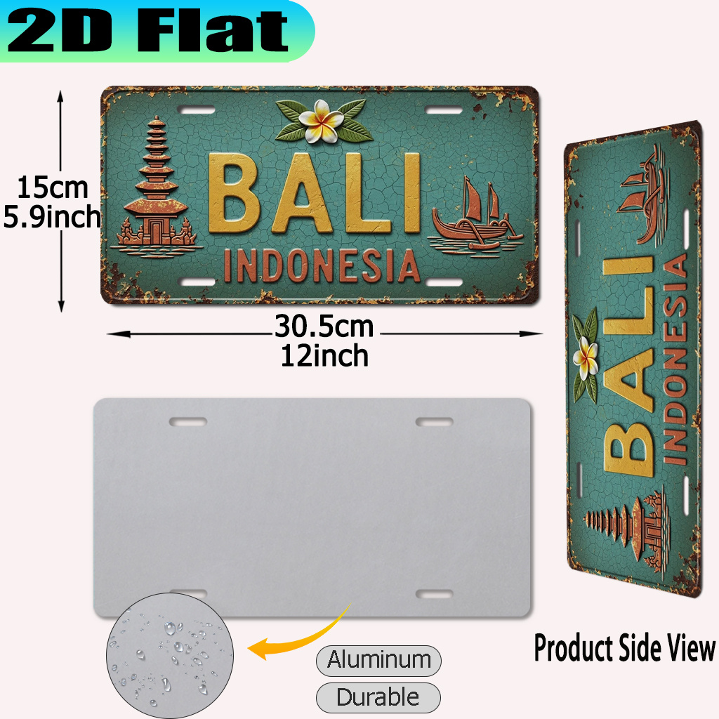 2D Düz Bali Endonezya Vintage  - Badminton Indonesia incelemesi ve fiyatı