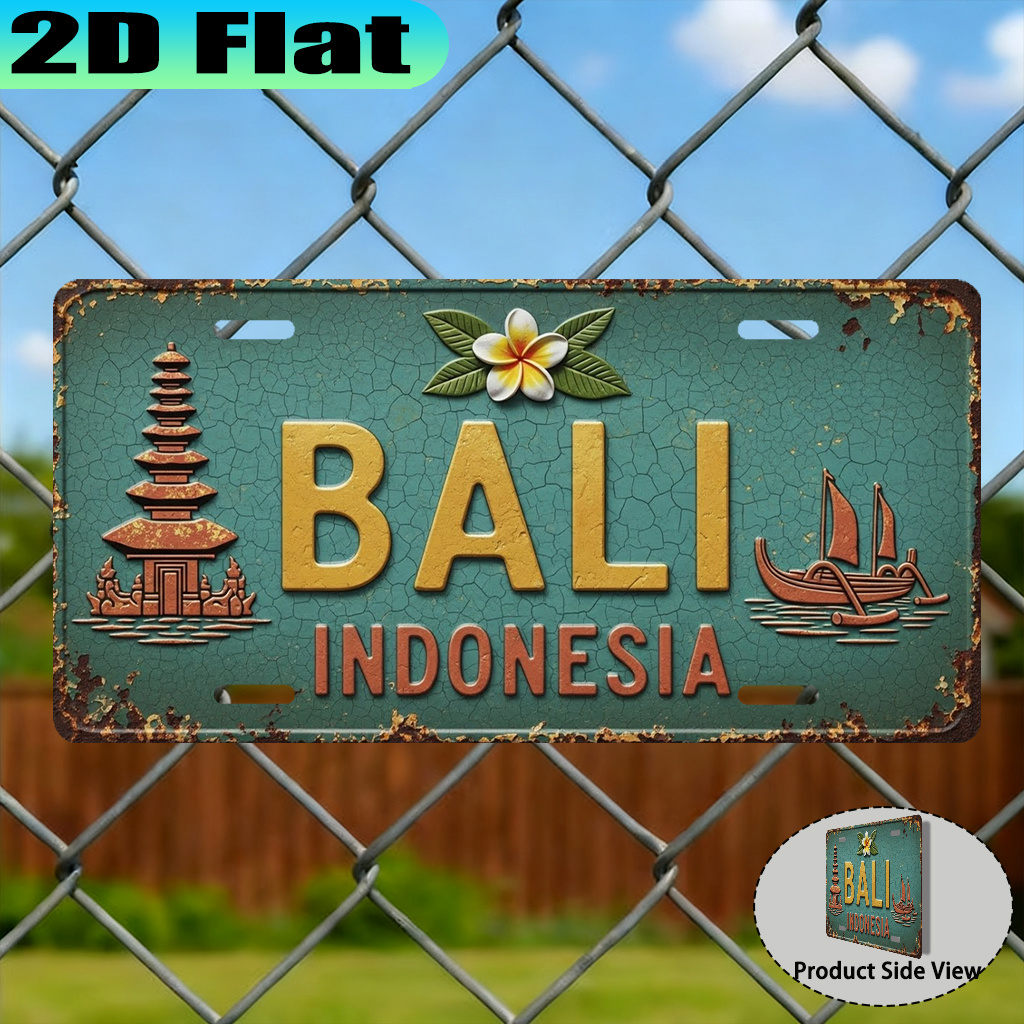 2D Düz Bali Endonezya Vintage  - Badminton Indonesia incelemesi ve fiyatı
