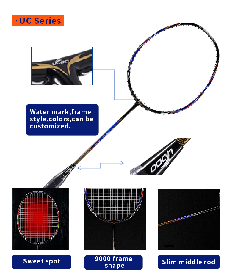 UC670 3U kompozit grafit badmi - Badminton Grip incelemesi ve fiyatı